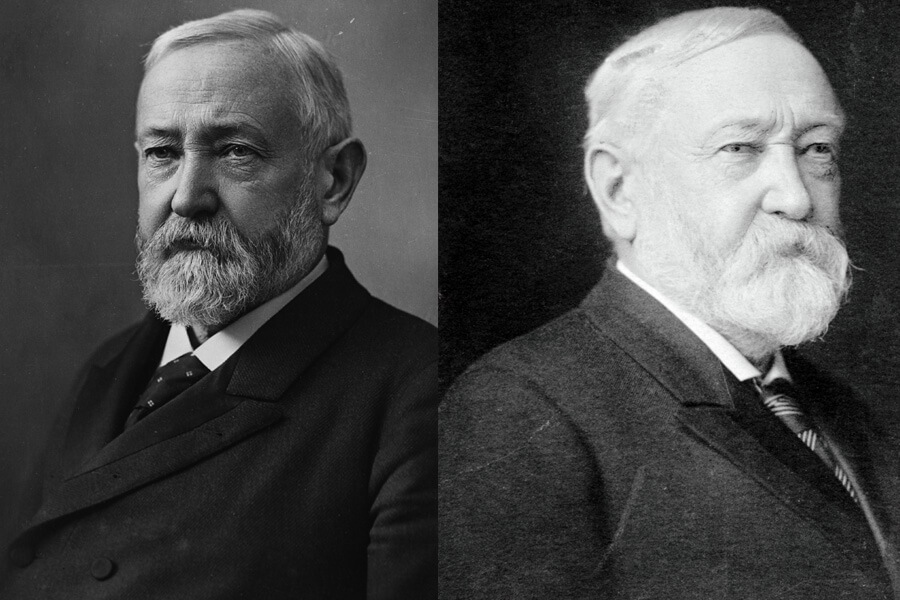 benjamin harrison before and after