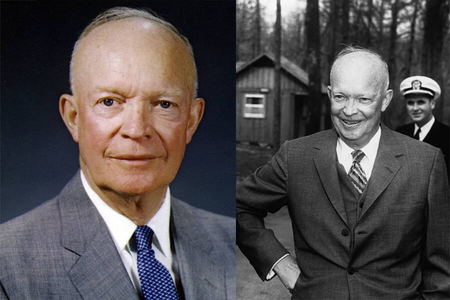 dwight eisenhower before and after