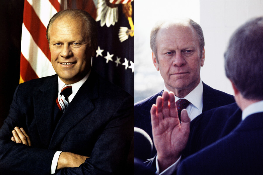 gerald ford before and after