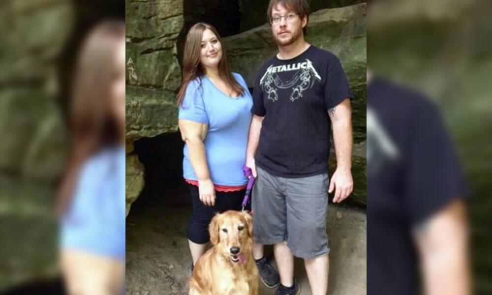 lexi and danny with their dog lexi and danny with their dog