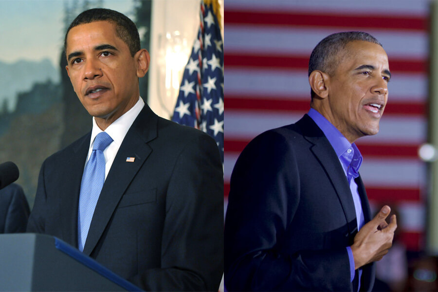 obama then and now