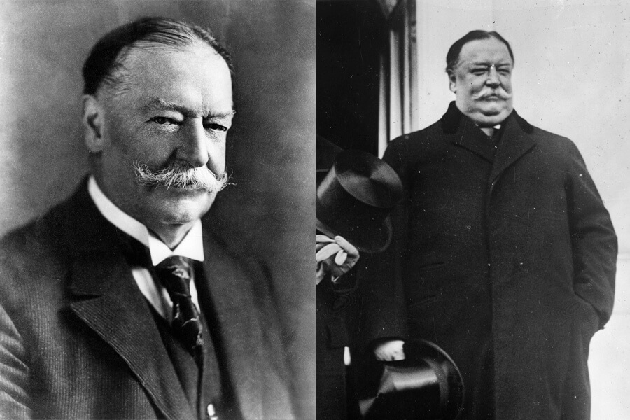 william taft before and after