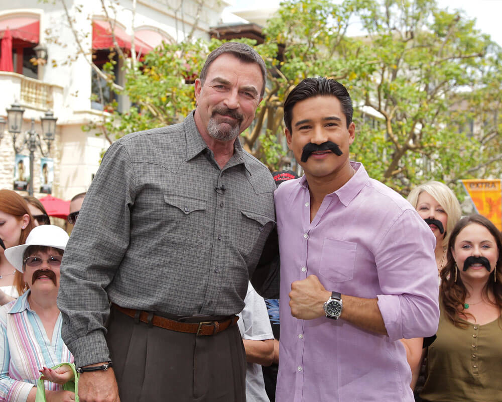 Celebrities Visit Extra