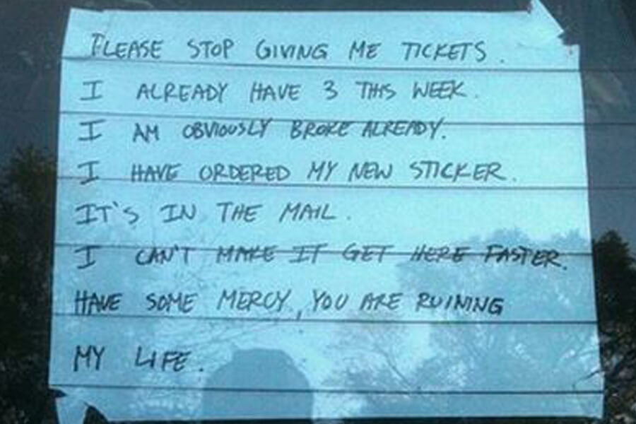a plea for sympathy