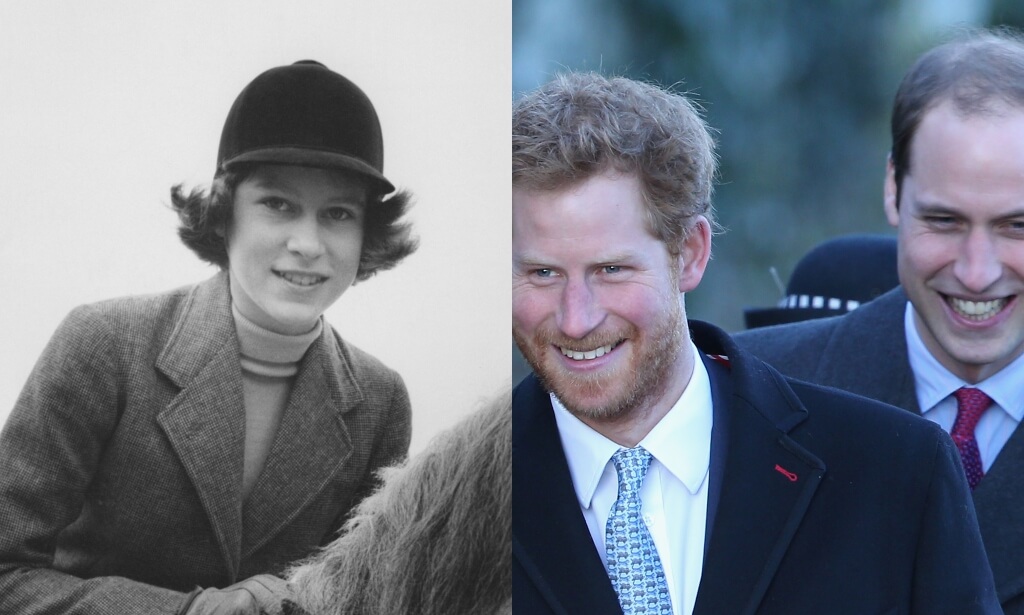 queen elizabeth ii prince william prince harry