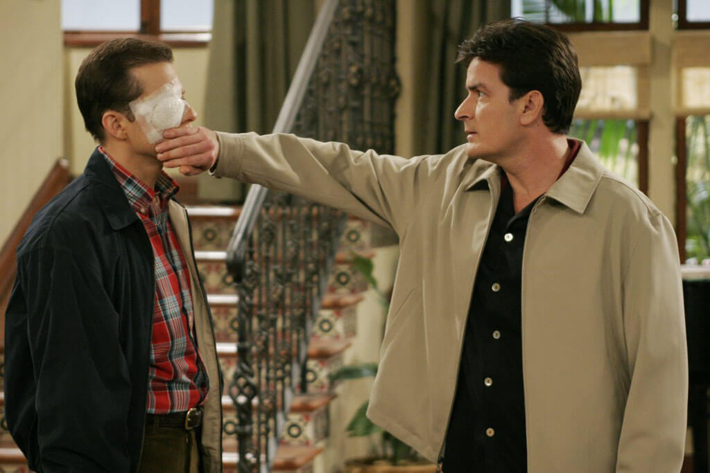 charlie sheen fired two and a half men