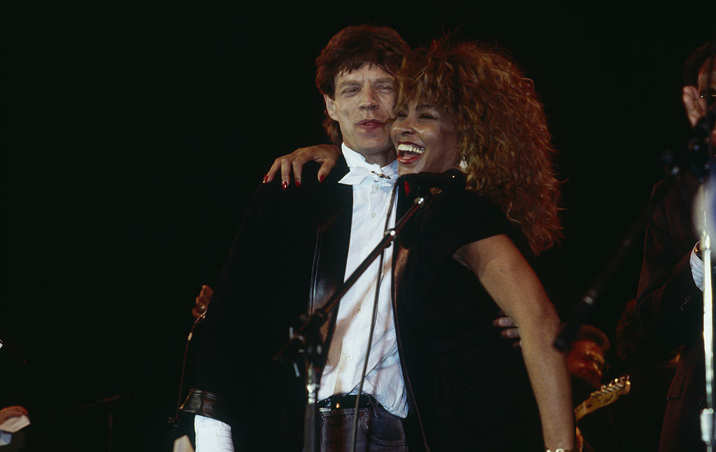 Mick Jagger And Tina Turner 