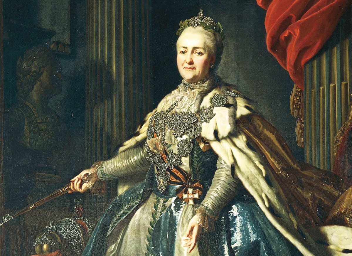 Portrait of Catherine II Empress consort of Peter III of Russia 