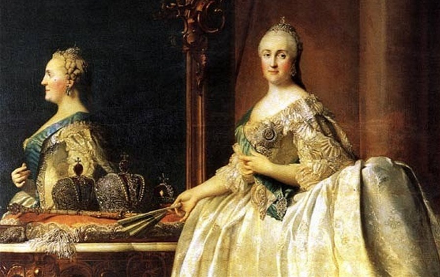 Catherine the Greats owned erotic furniture and employed foot tickles for Russian royalty