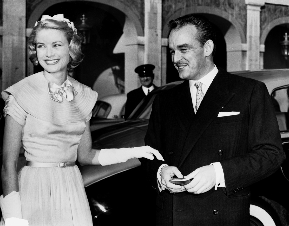 Grace Kelly And Prince Rainier III