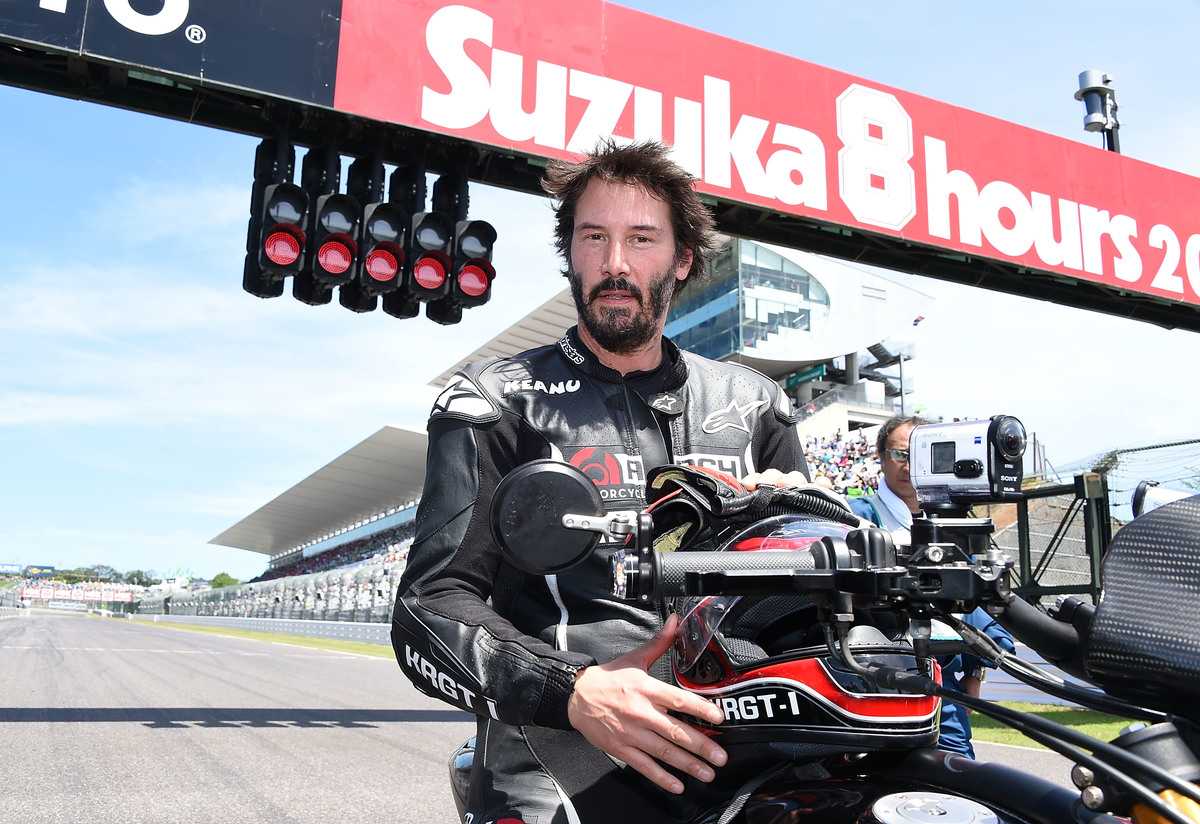 Keanu Reeves Suzuka Japan - July 2015