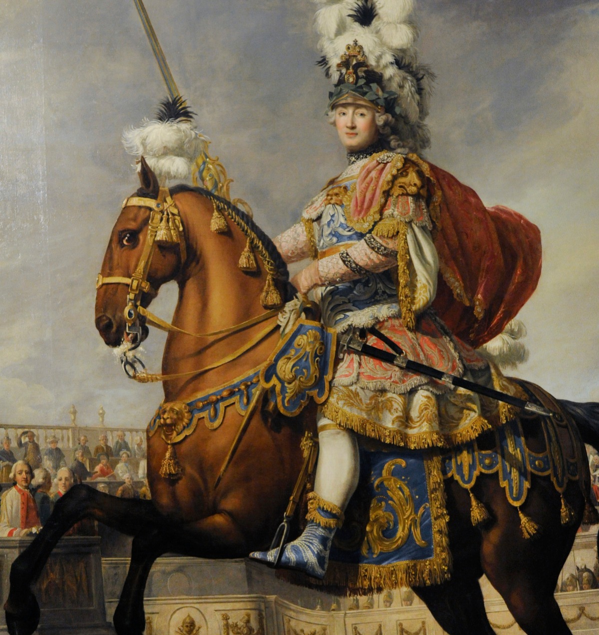 catherine the great loved this particular portrait with a horse