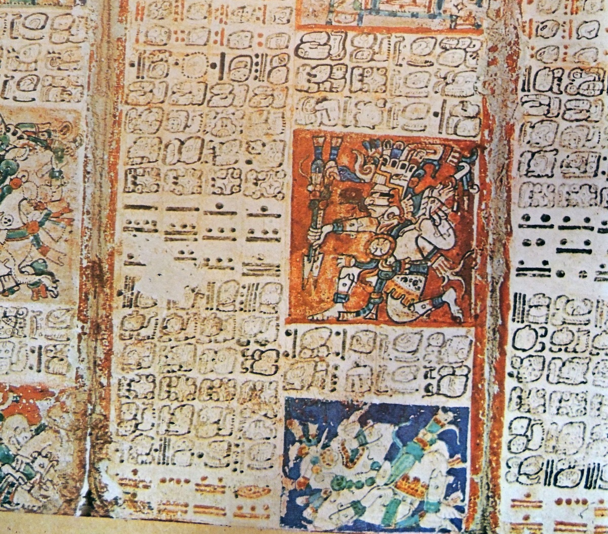 A pre-Columbian Maya book of the 11th Century of the Yucatecan Maya in Chichén Itzá.