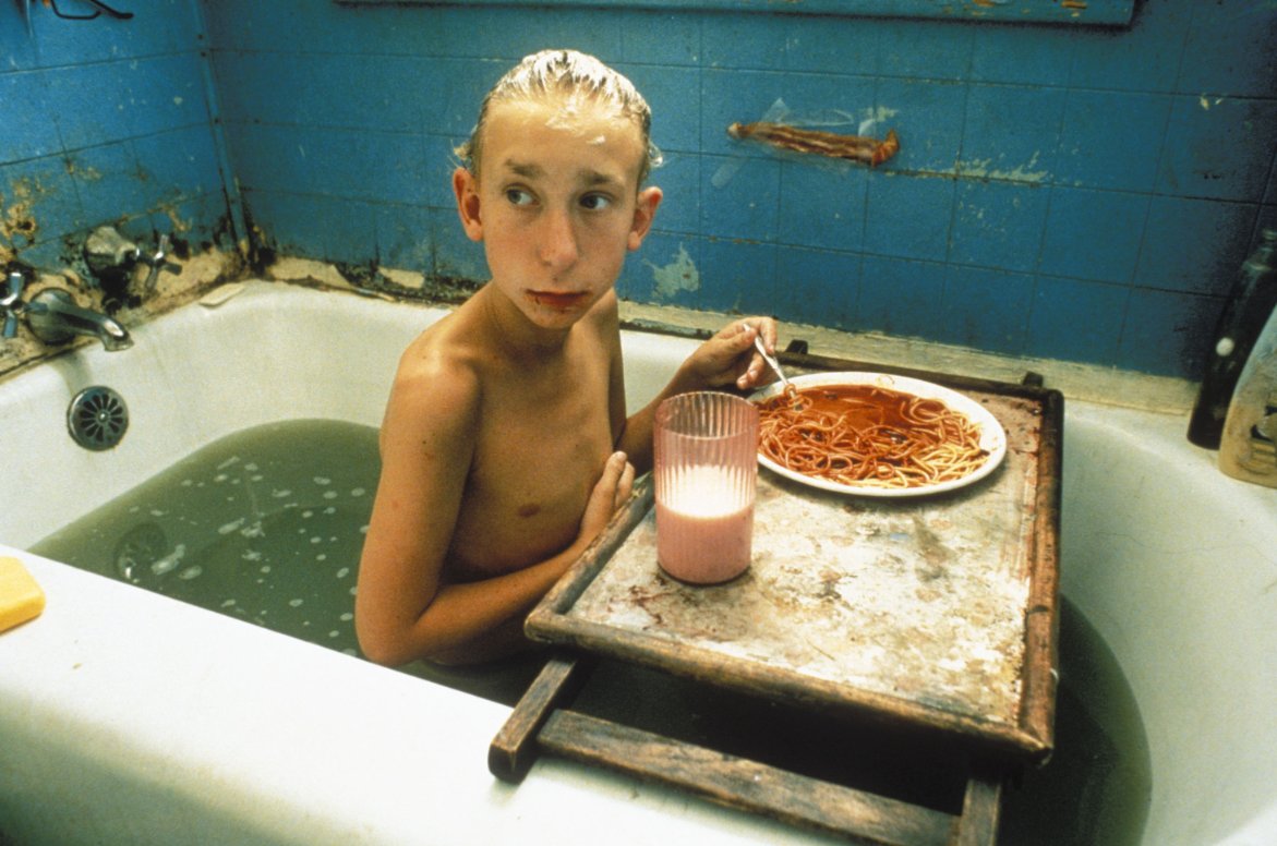 Gummo spaghetti in bath scene