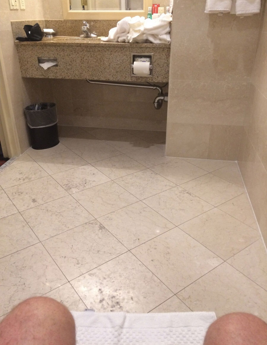 hotel fails toilet paper