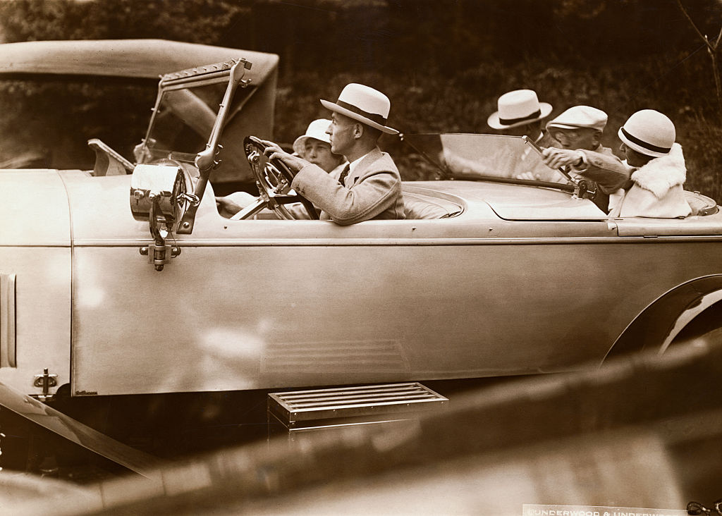 edsel ford driving a lincoln town car