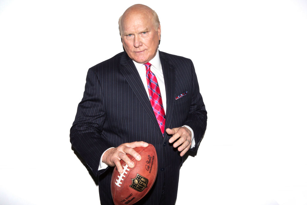 LOS ANGELES - OCTOBER 2018: Football and television star announcer Terry Bradshaw poses for a portrait in October 2018 in Los Angeles, California. 