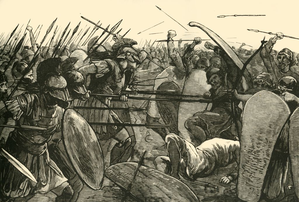 Spartan Shield -1155879207 Spartans fighting