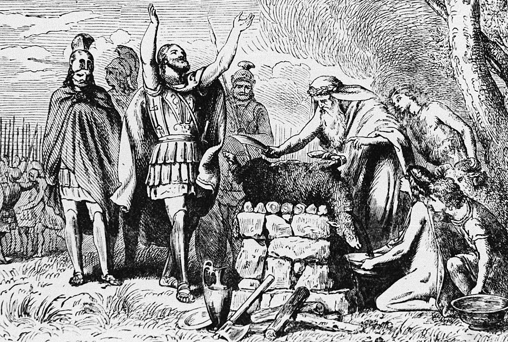 Superstitious -515417158 Spartan sacrifice