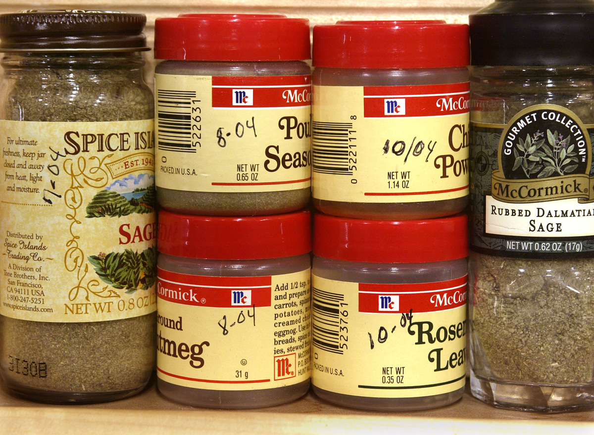 For the food section, As part of the kitchen tune-up, check spices for freshness.