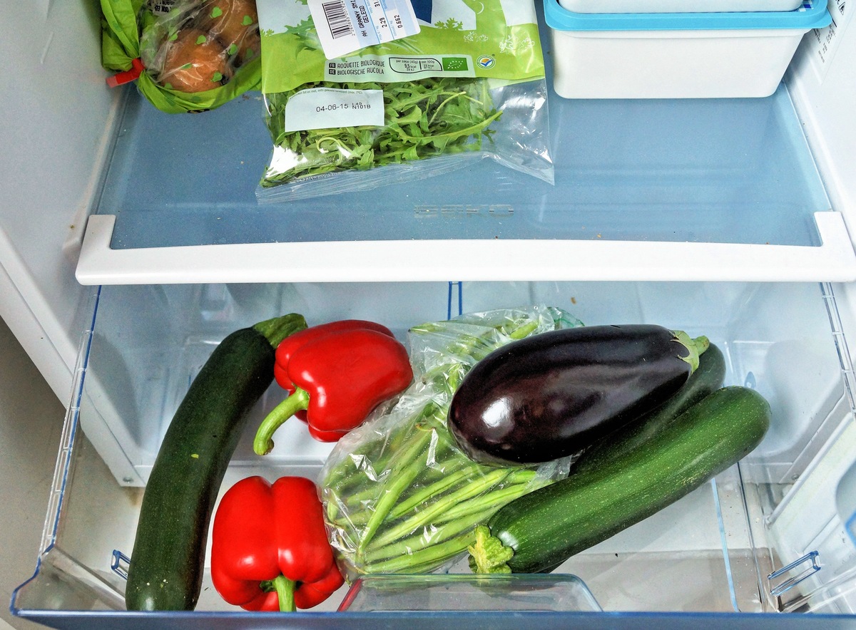 Vegetable compartment inside a refrigerator
