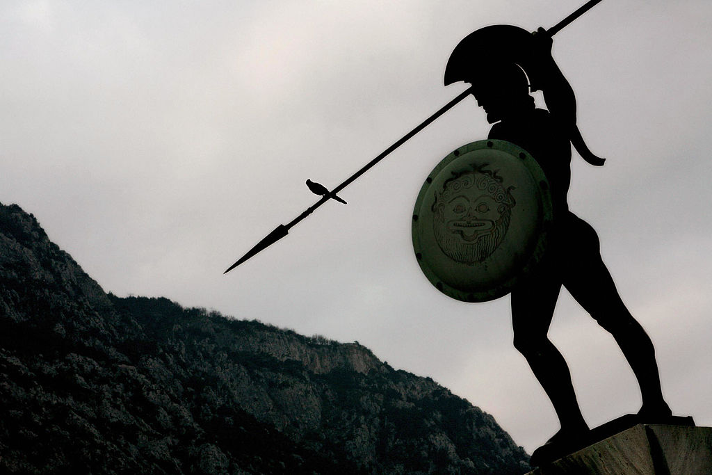 Spartans Hair -73530725 Statue of Leonidas