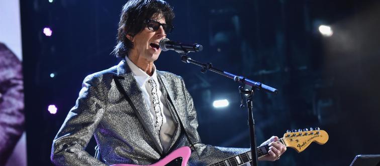 a photo of ric ocasek performing