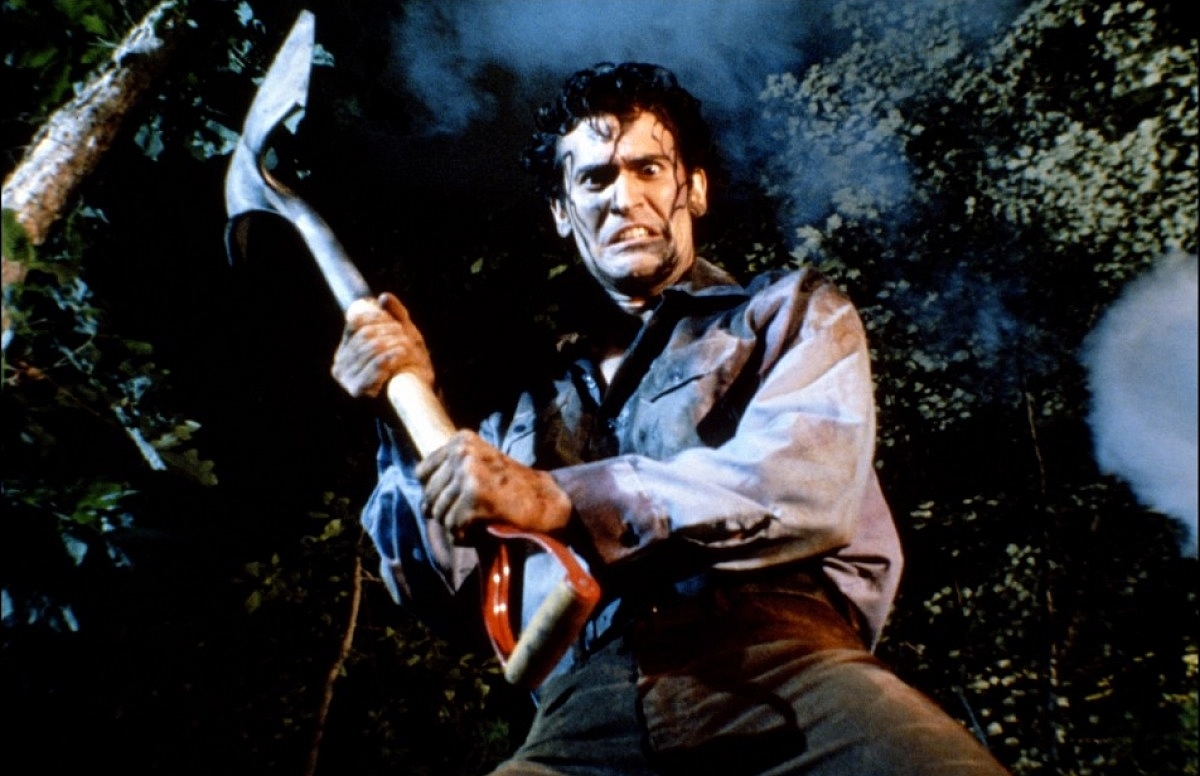 evil dead ii a still from evil dead ii