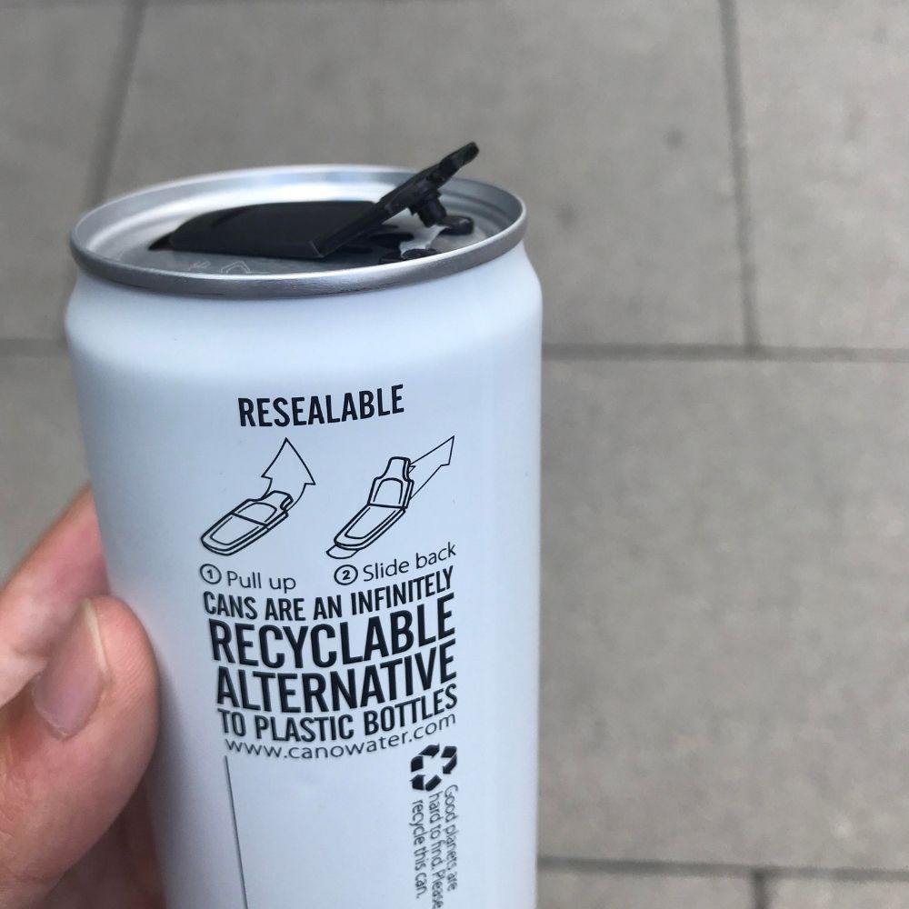 reusable resealable can