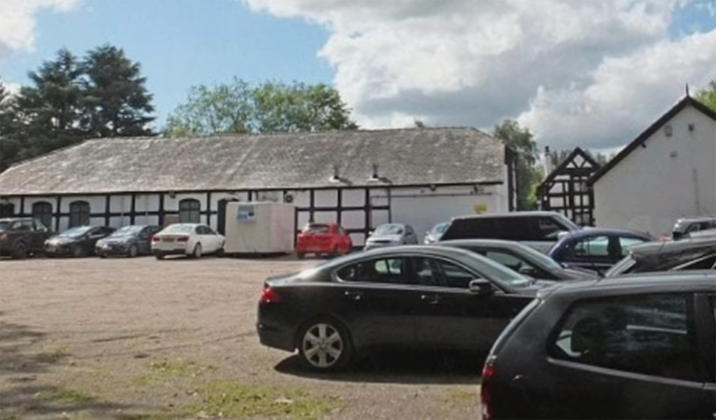 Cars parked everywhere 