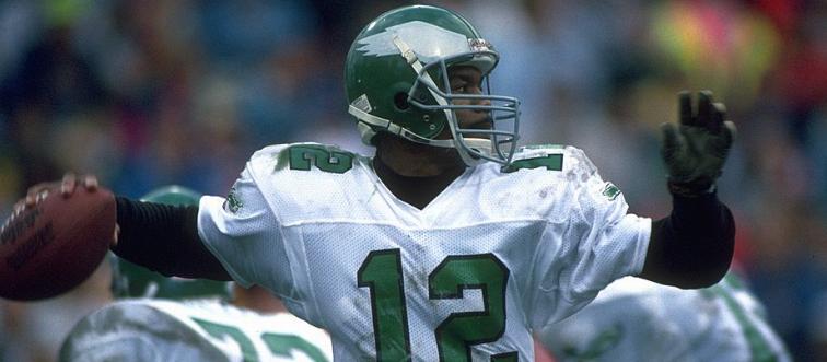 In 1990, which head coach led the Philadelphia Eagles to the playoffs?