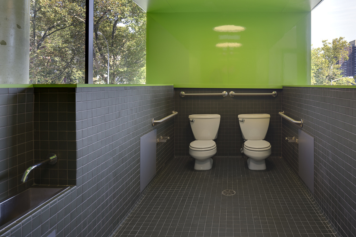 Bathroom in Sugar Hill Housing, New York