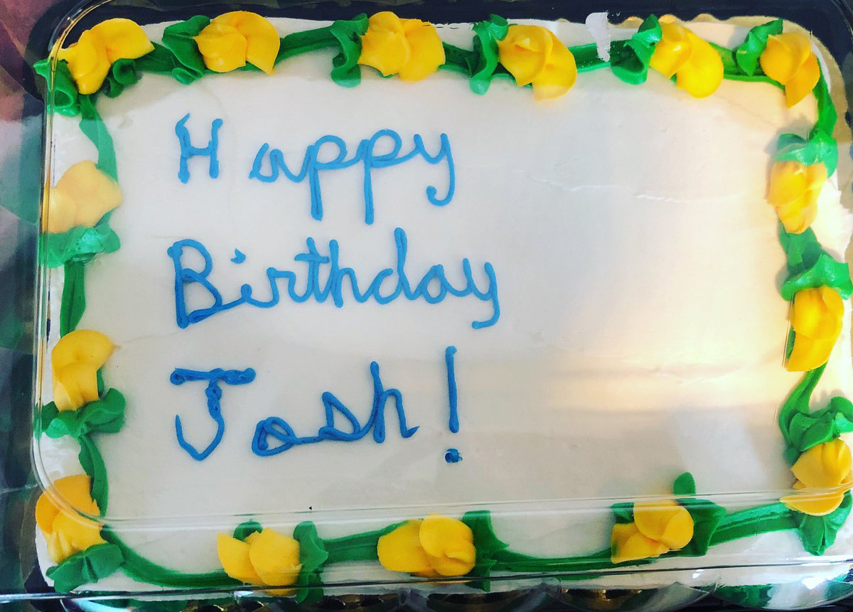 Packaged cake from grocery store that says 