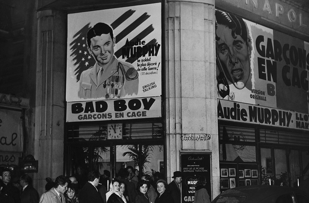 Movie poster for Audie Murphy 