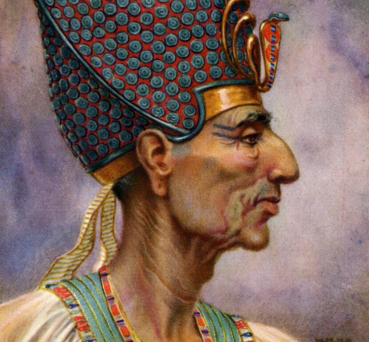 Rameses II, Ancient Egyptian pharaoh of the 19th Dynasty, 13th century BC (1926). 
