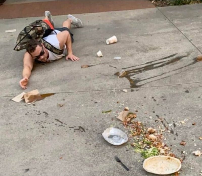 man who dropped chipotle