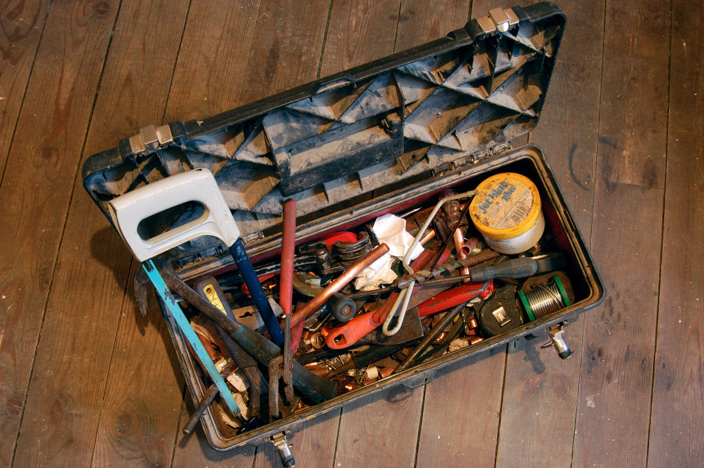 old toolbox