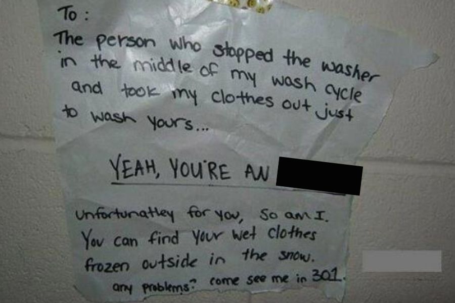 washing machine drama