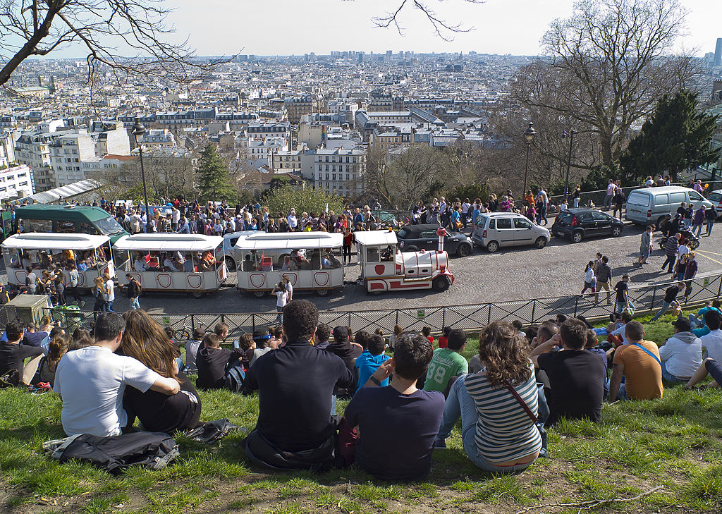 You're Better Off Walking Than Taking The Tourist Train Of Montmartre