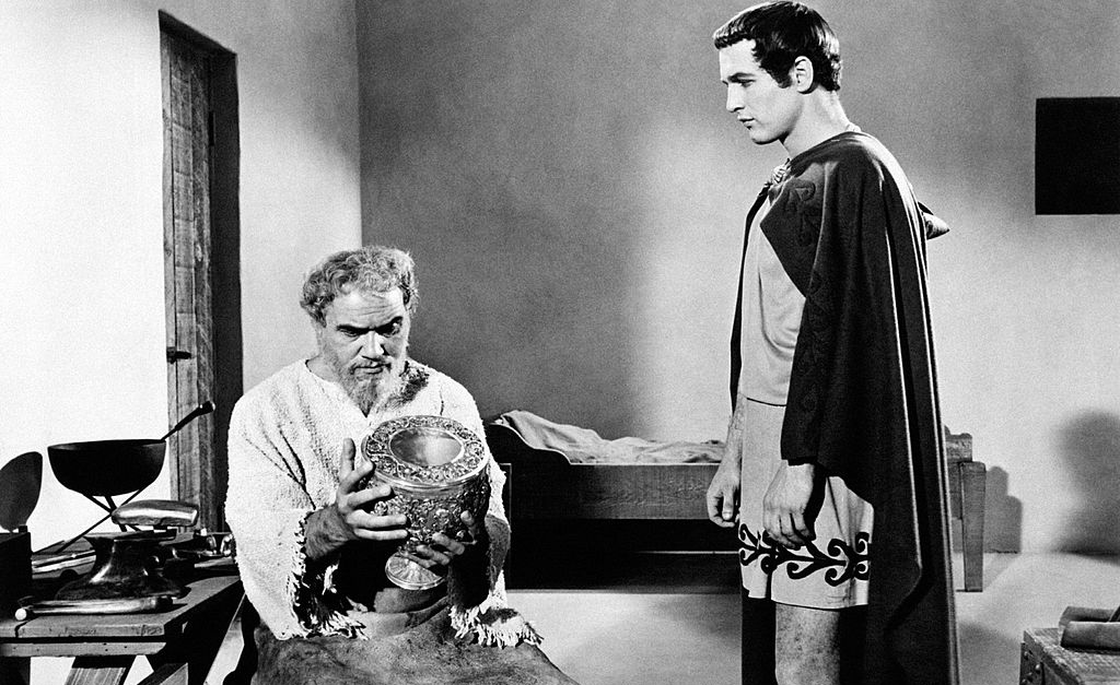 Paul Newman in The Silver Chalice 