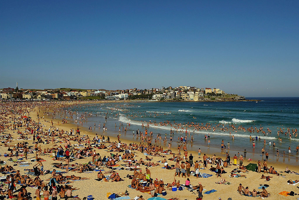 Good Luck Finding A Spot On The Sand At Bondi Beach 