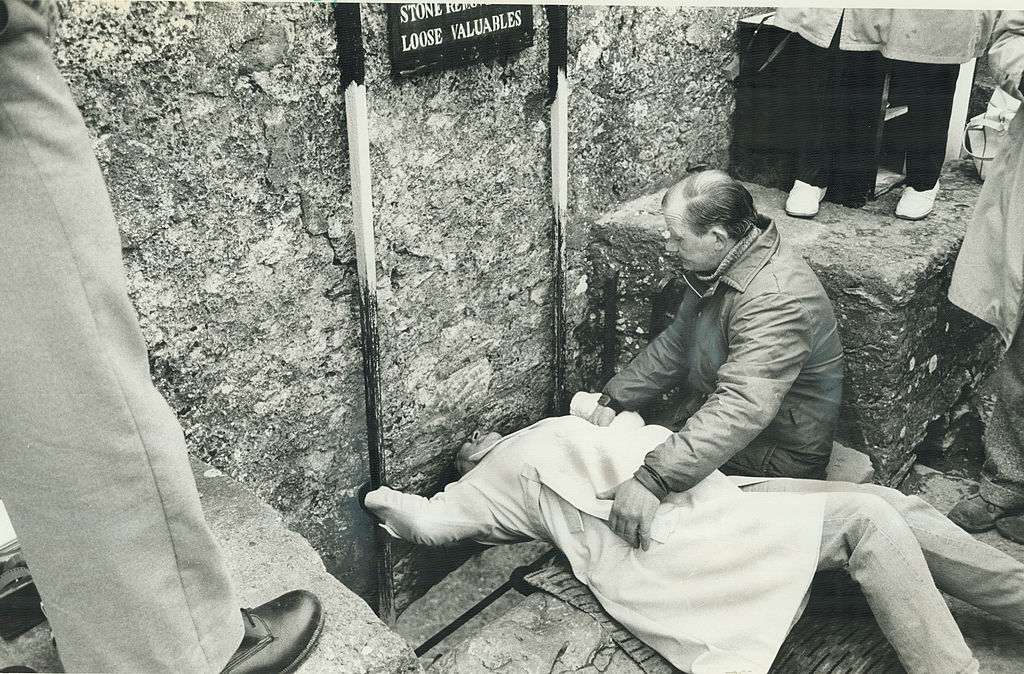 Kiss The Blarney Stone And Get Sick