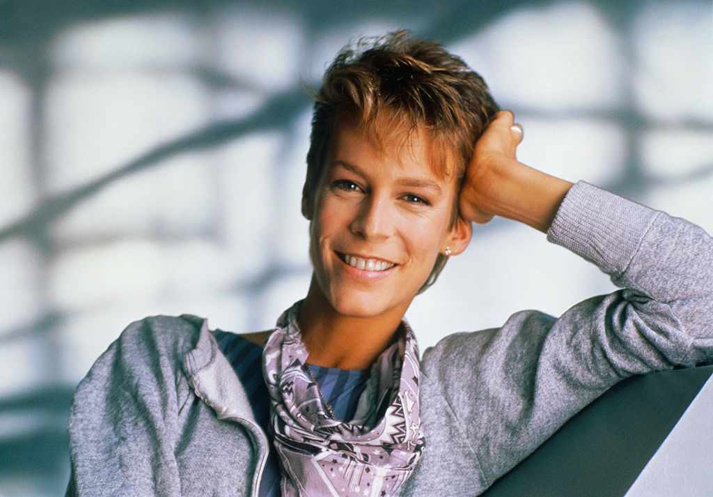 Jamie smiles for a portrait in the '80s.