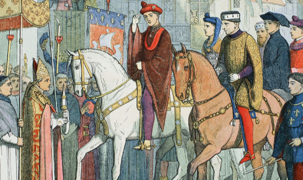 Henry V meeting the clergy 