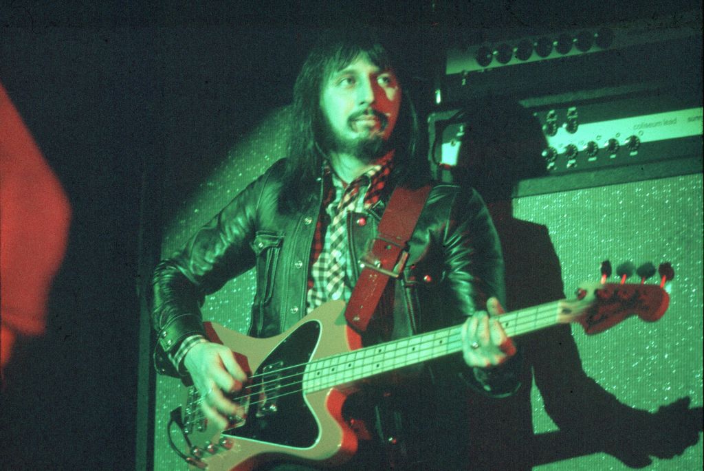John Entwistle playing the bass 