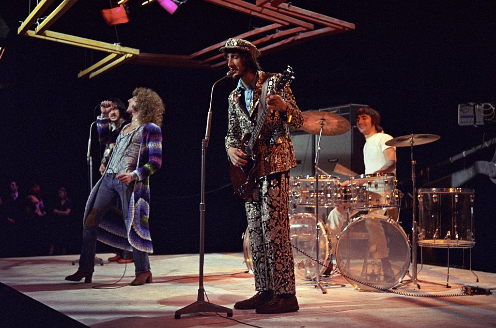 Band playing at Into 71 TV show