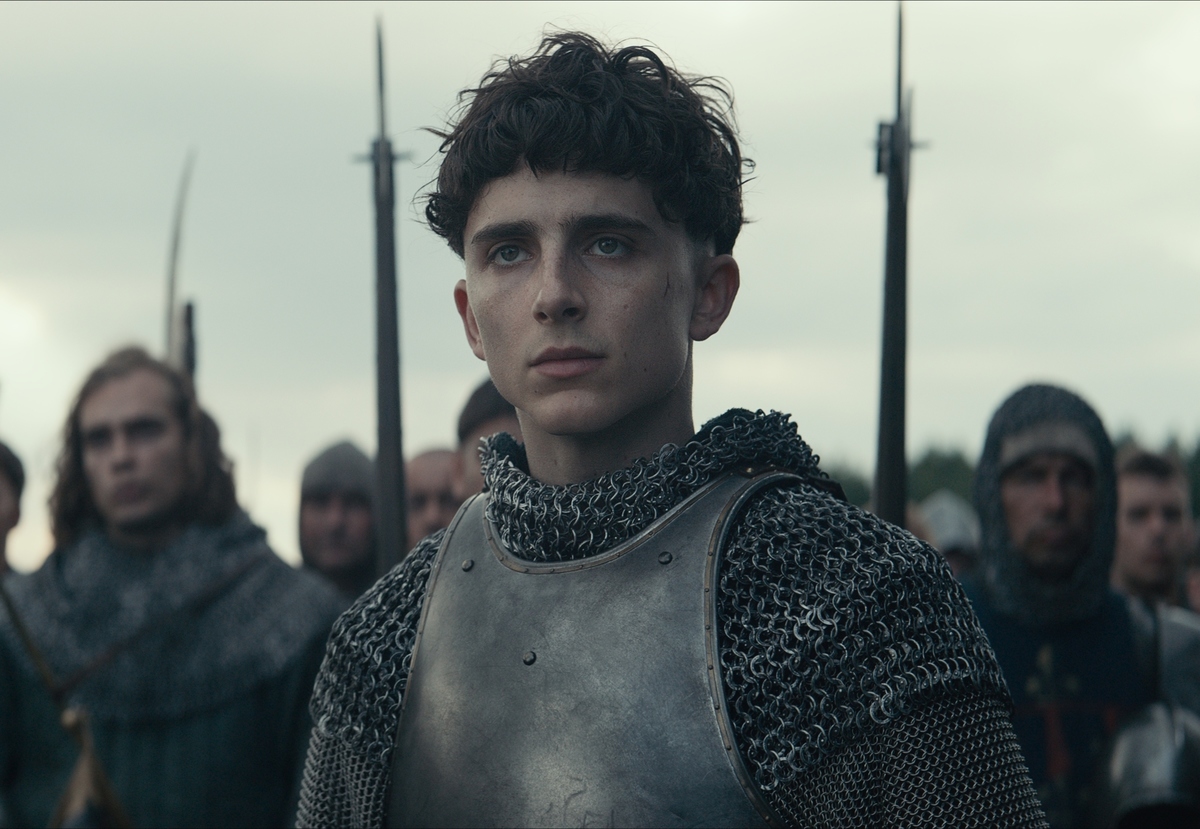 timothee chalamet as the king