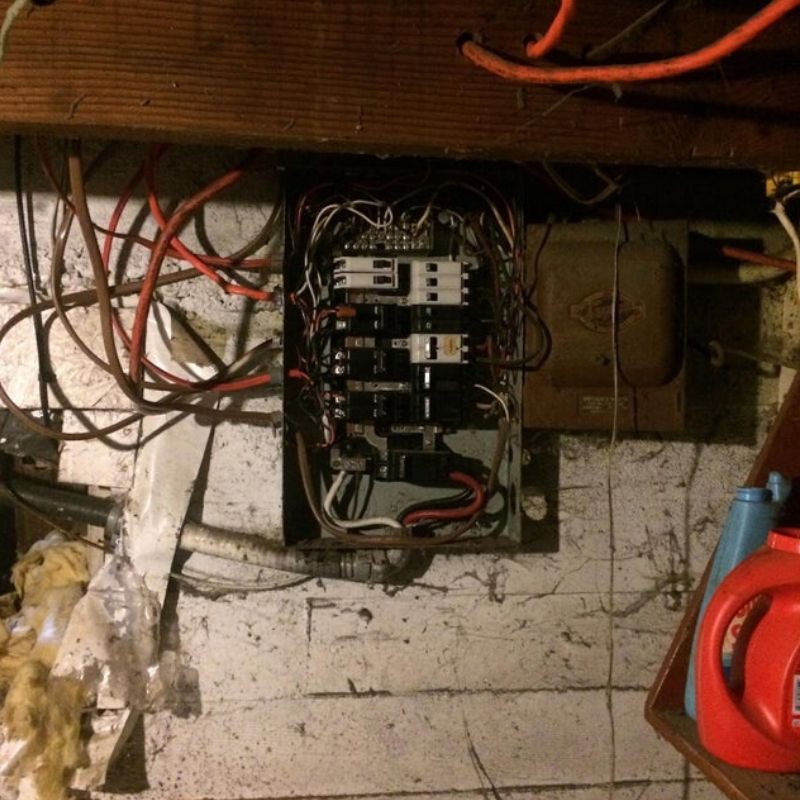 wires on wries wires on wires of an electric box
