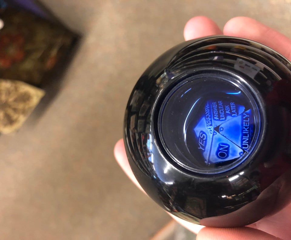 8ball that lost fluid