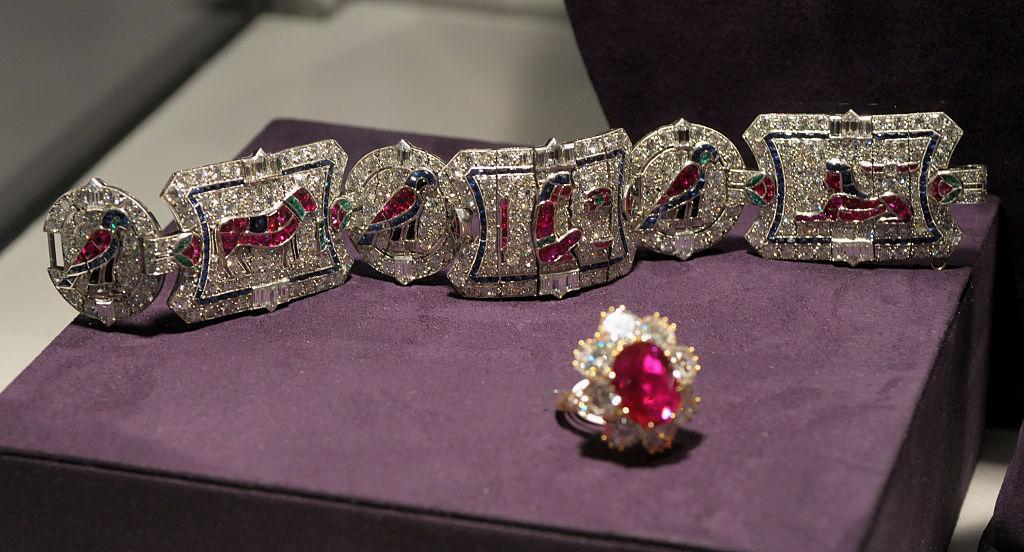 Ruby Bracelet and Ring